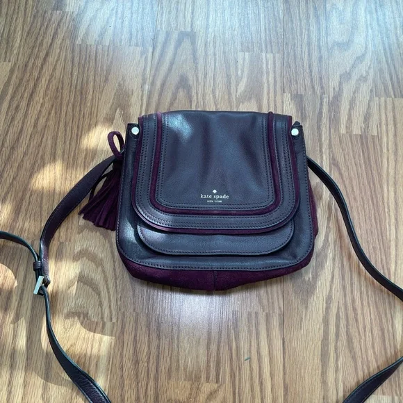 Kate Spade Rianne Pratt Street Rianne Leather & Suede Bag - Picture 2 of 5